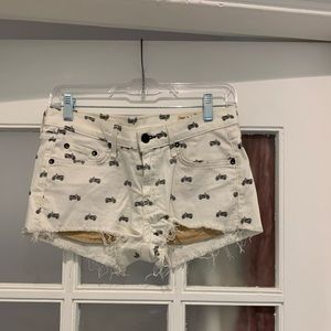 Rag and Bone motorcycle shorts